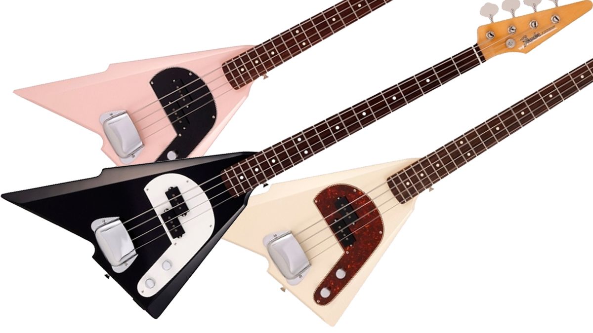 Fender Japan resurrects the Squier Katana for Hama Okamoto's super-jagged  signature bass | Guitar World