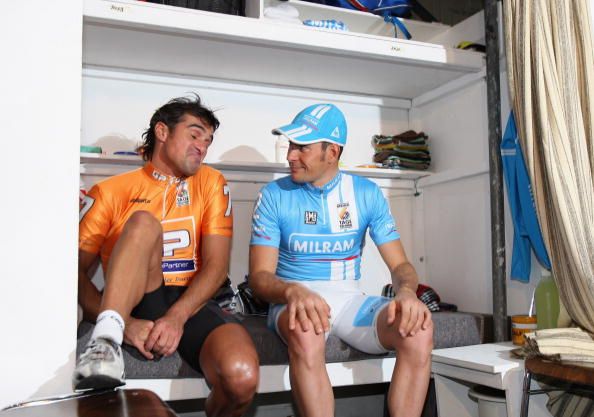 Andreas Kappes with Eric Zabel at the Six Day Bremen in 2008