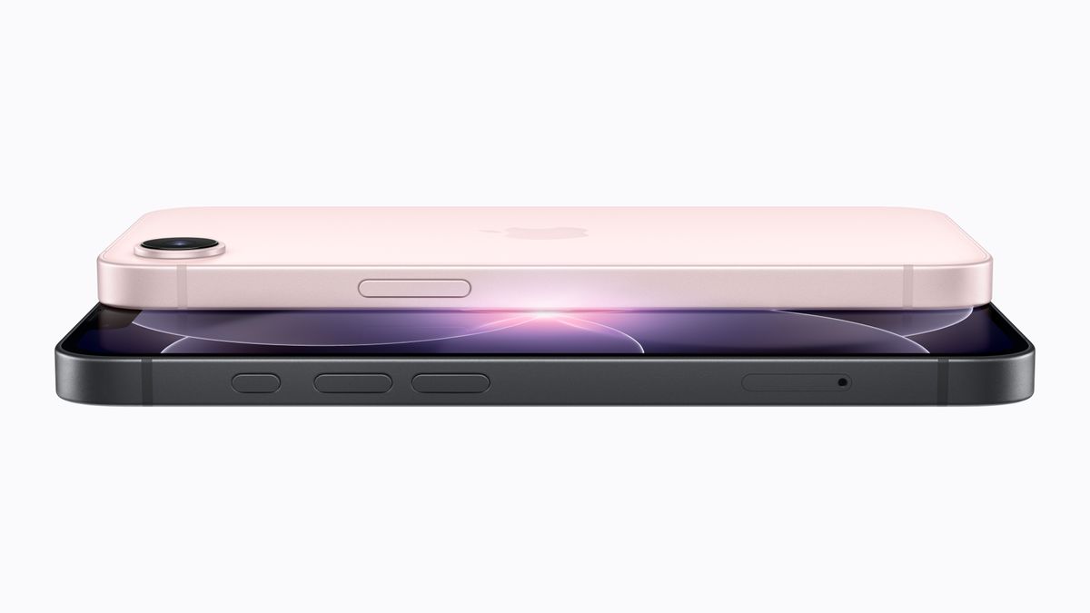 iPhone 17e press images on a white background