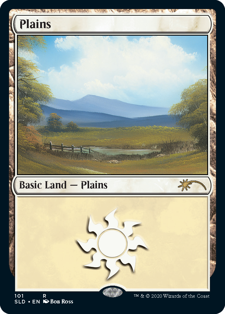 Magic: The Gathering Bob Ross cards