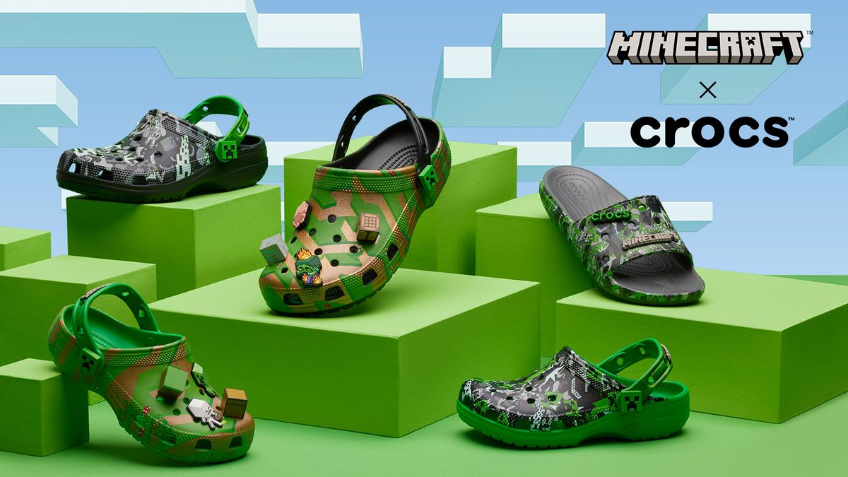 The Minecraft Crocs are so gloriously ugly, we're in love with