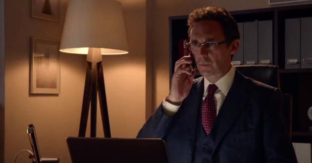 Guy Henry plays Henrik Hanssen in Holby City