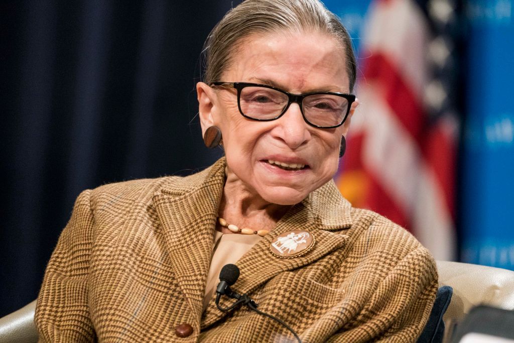 Ruth Bader Ginsburg.