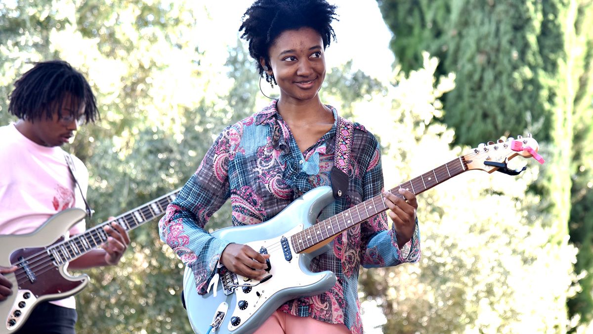 Melanie Faye performs during FORM Arcosanti 2019 at at Arcosanti Urban Laboratory on May 10, 2019 in Arcosanti, Arizona