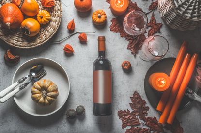 luxury halloween gifts spread out on table