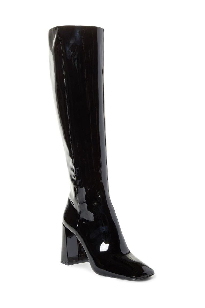 Prada Square Toe Knee-High Boot