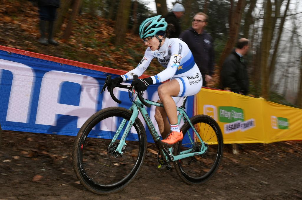 European champion Chiara Teocchi (Bianchi Countervail)