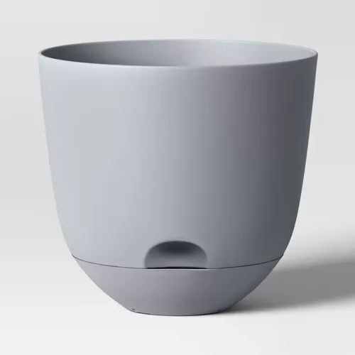 Self-Watering Plastic Indoor Outdoor Planter Pot