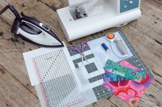 To make a patchwork quilt you will need