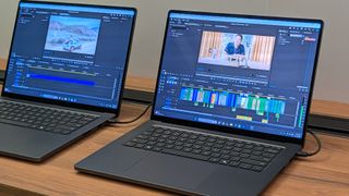 Surface Laptop Ultra running Premiere Pro