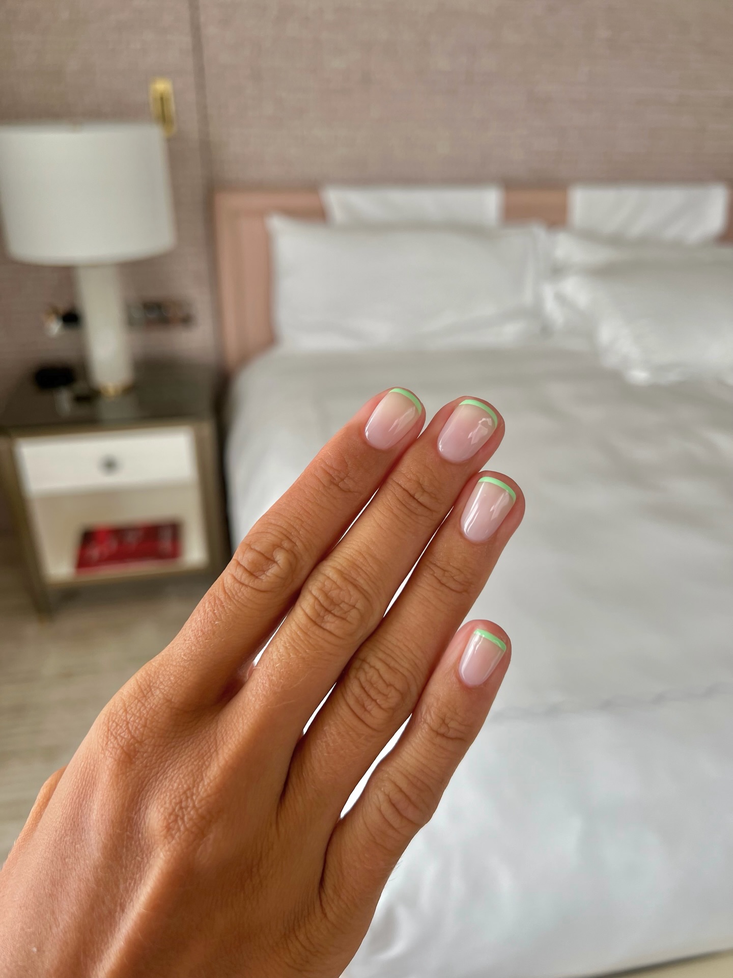 summer nail trends milky pastel