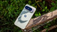 The back of the jade Google Pixel 10 Pro