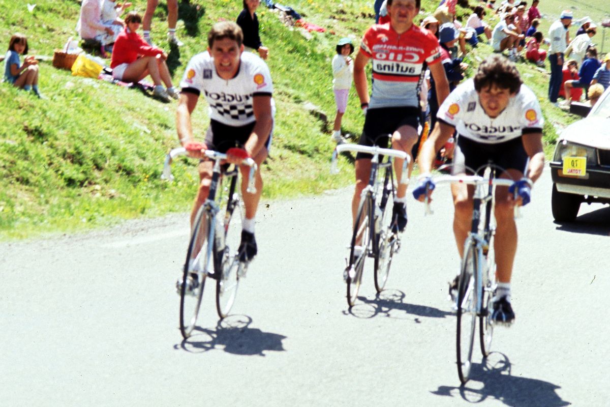 Stage 17 of the 1984 Tour de France on the Galibier