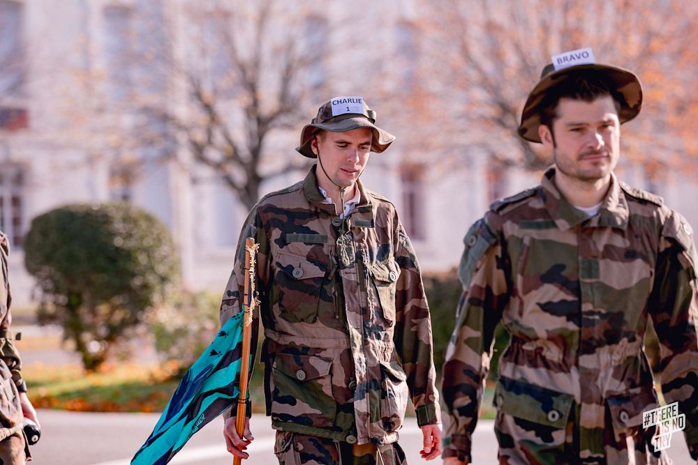 Vital Conept riders train with France's 3rd Marine Infantry Regiment.