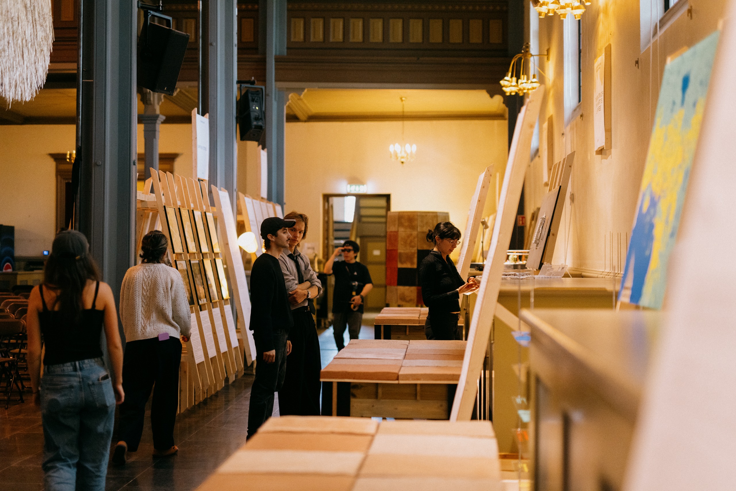 2026 Oslo Architecture Triennale main venue view, old church turned exhibition