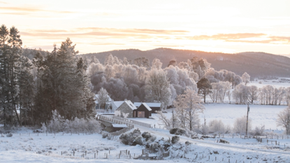 Dulnain, a stone cottage in Scotland, by Loader Monteith