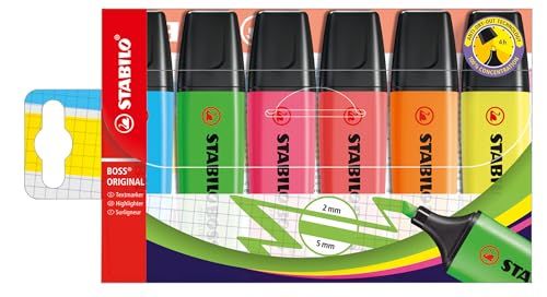 Boss Original Highlighters (pack of 6)
