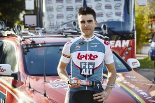 Tony Gallopin in the new grey and white Lotto Fix ALL colours for Paris-Nice