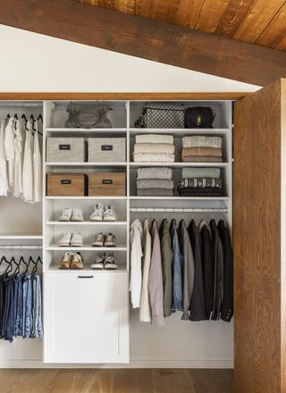closet organizing by NEAT Method
