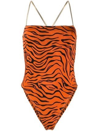 High-Cut One-Piece Swimsuits