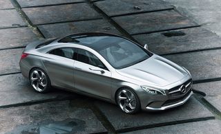 Mercedes Concept Style Coupe Ext Front From Above