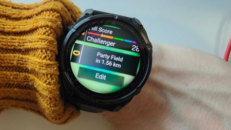 Walk With Frodo widget on Garmin Fenix 8 Pro