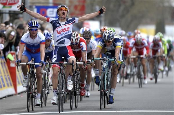 Gianni Meersman (Lotto-Belisol) wins in Rodez in Paris-Nice