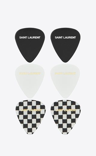 Fender x Saint Laurent limited-edition guitar picks
