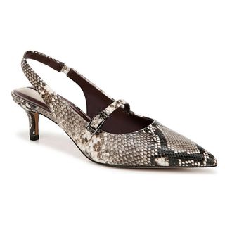 Franco Sarto Khloe Snakeskin Print Pointed Toe Pump