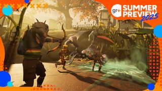 Grounded 2 screenshot with Summer Preview logo