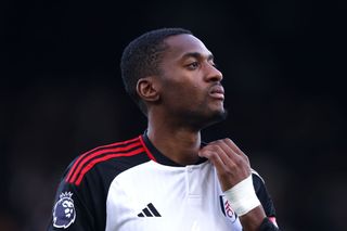 Tosin Adarabioyo of Fulham during the Premier League match between Fulham FC and Arsenal FC at Craven Cottage on December 31, 2023 in London, England.