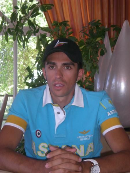 Contador fields questions from the media