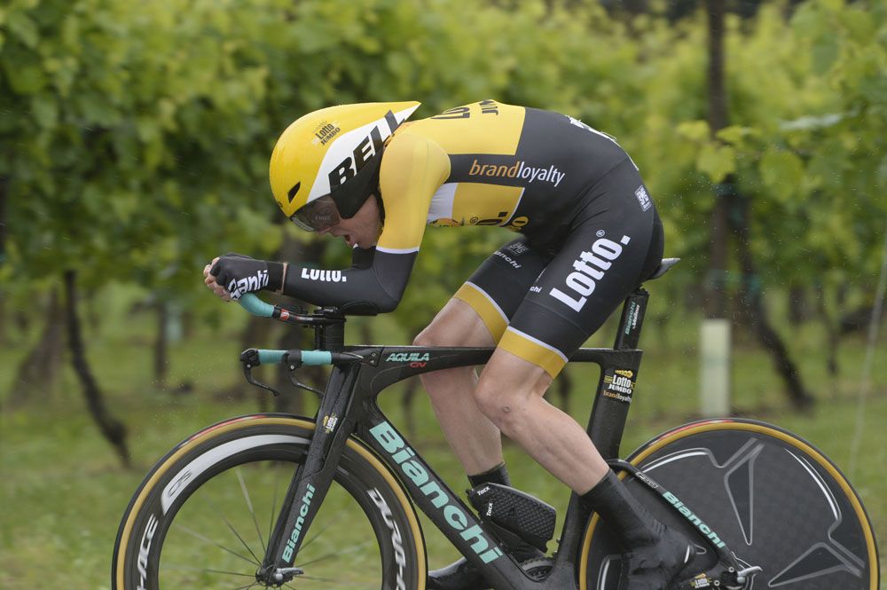 Steven Kruijswijk put in a strong time