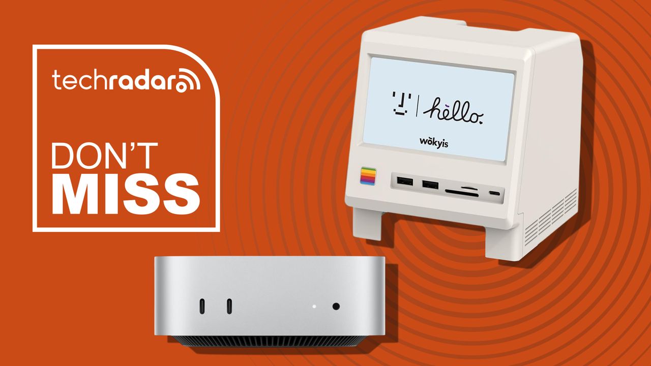 Say 'hello' to this retro Macintosh dock deal — give your Apple Mac mini a classic makeover with a 5-inch screen, NVMe storage, and loads more ports