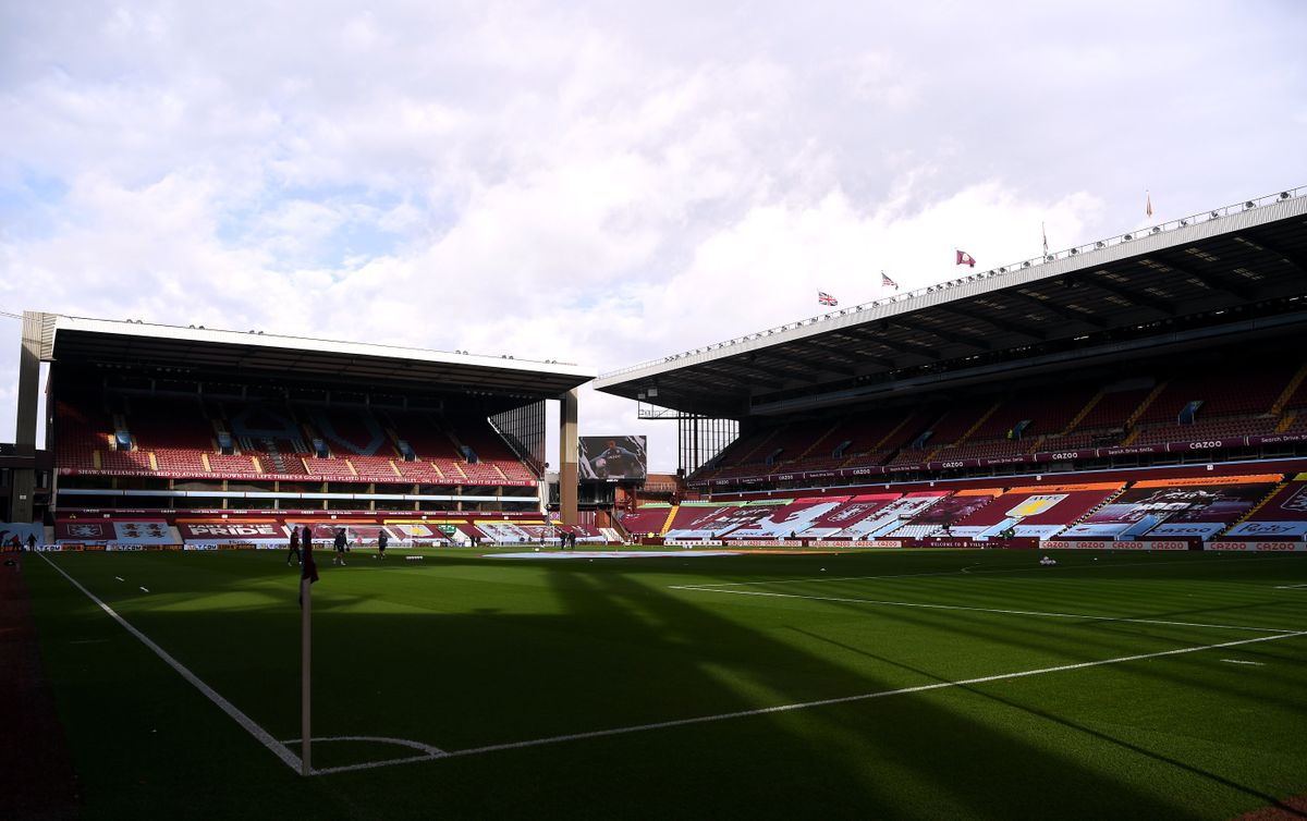 A general view of Villa Park