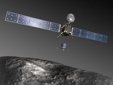 Rosetta Spacecraft Artist Impression