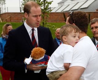 Prince William visits Help For Heroes