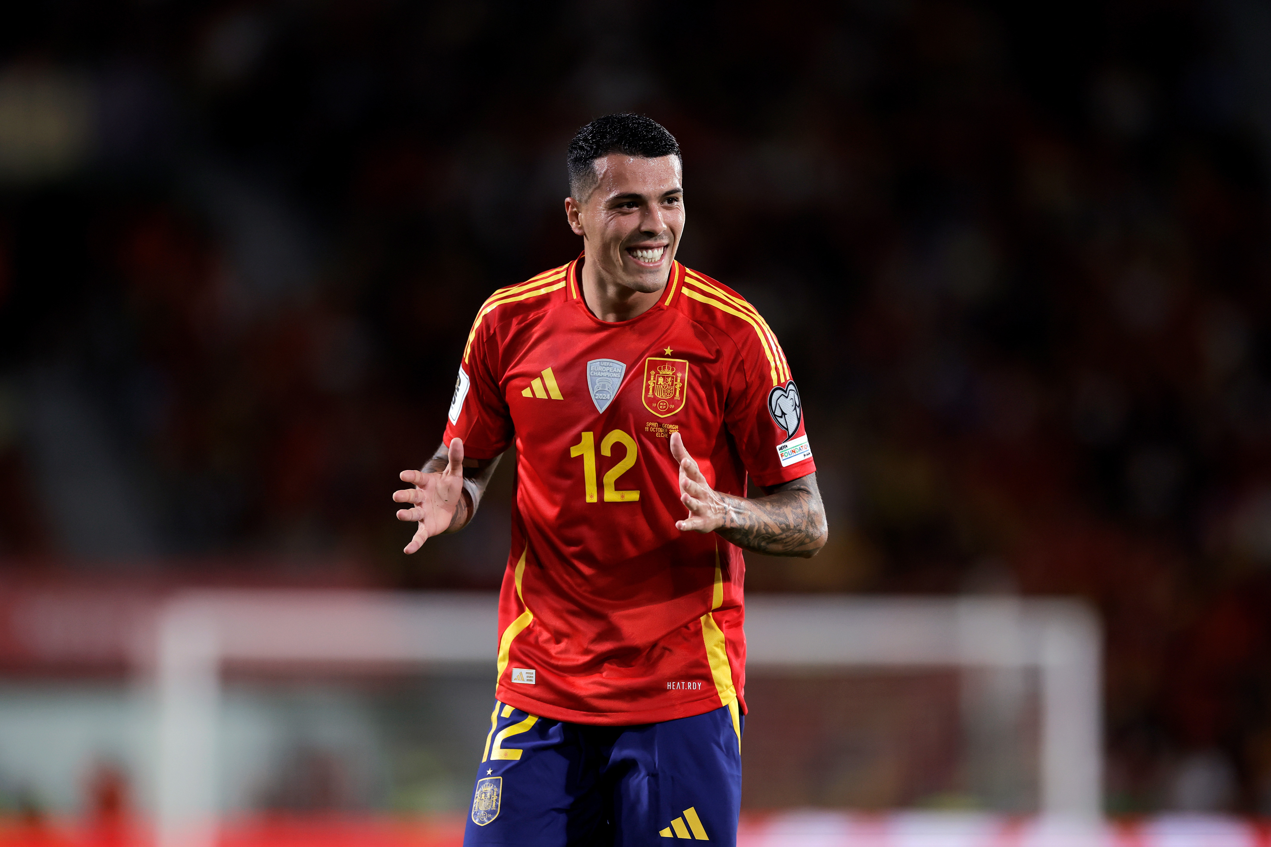 Spain defender Pedro Porro