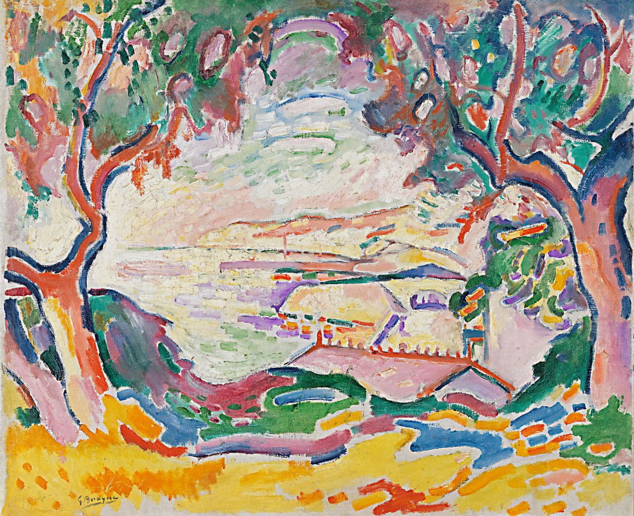 Georges Braque's 'Seascape, L'Estaque'