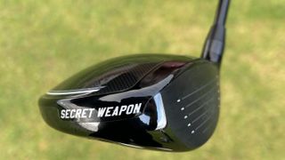 Photo of the PXG Secret Weapon Mini-Driver from the toe angle