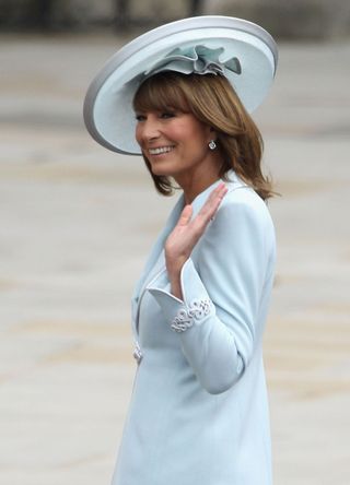 Carole Middleton at the wedding of Prince William and Kate Middleton