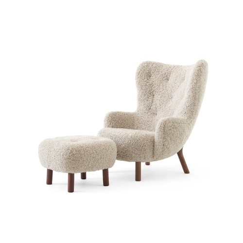 &amp;amp;Tradition, Petra Vb3 High Armchair and Pouf