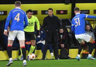 Borussia Dortmund v Rangers – UEFA Europa League – Playoff – 1st Leg – Signal Iduna Park