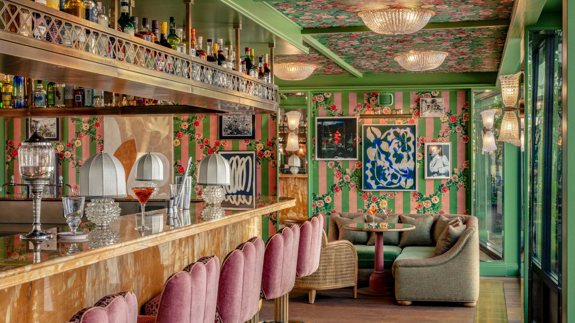 Restaurant de La Fantaisie, one of the world's prettiest bars