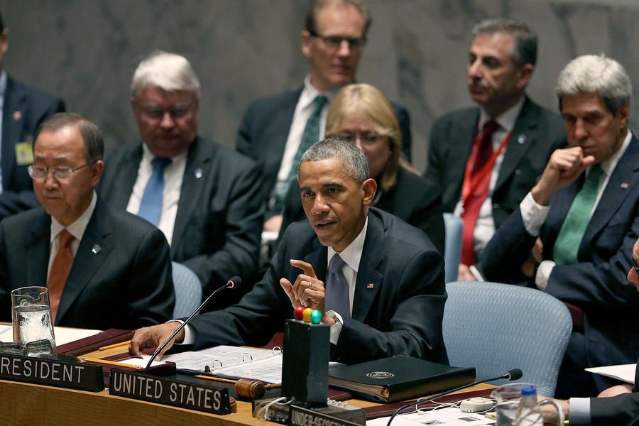 Obama chairs U.N. Security Council, gains approval of resolution to curb terrorist travel and recruitment