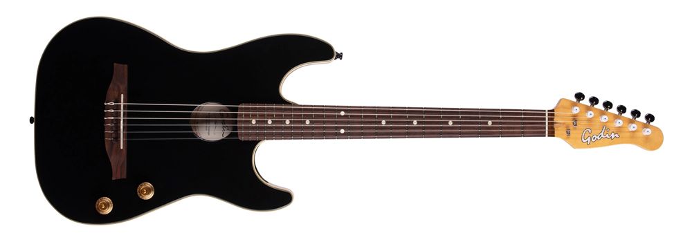 Godin G-Tour Nylon Matte Black EQ