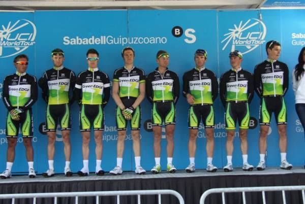 The GreenEdge team is presented