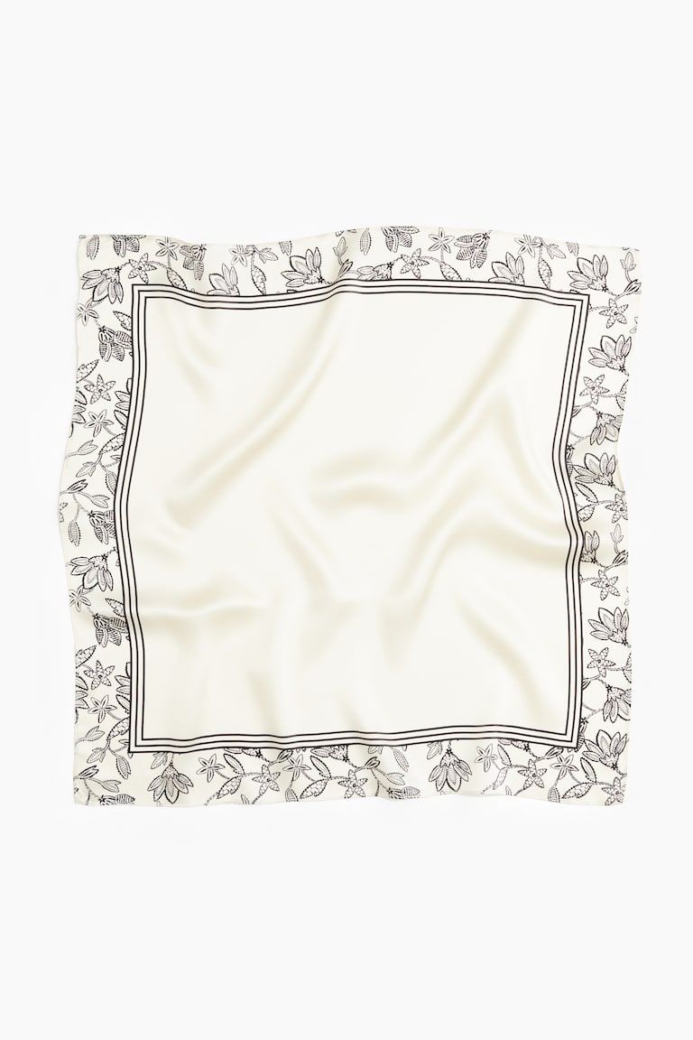 Printed Silk Scarf