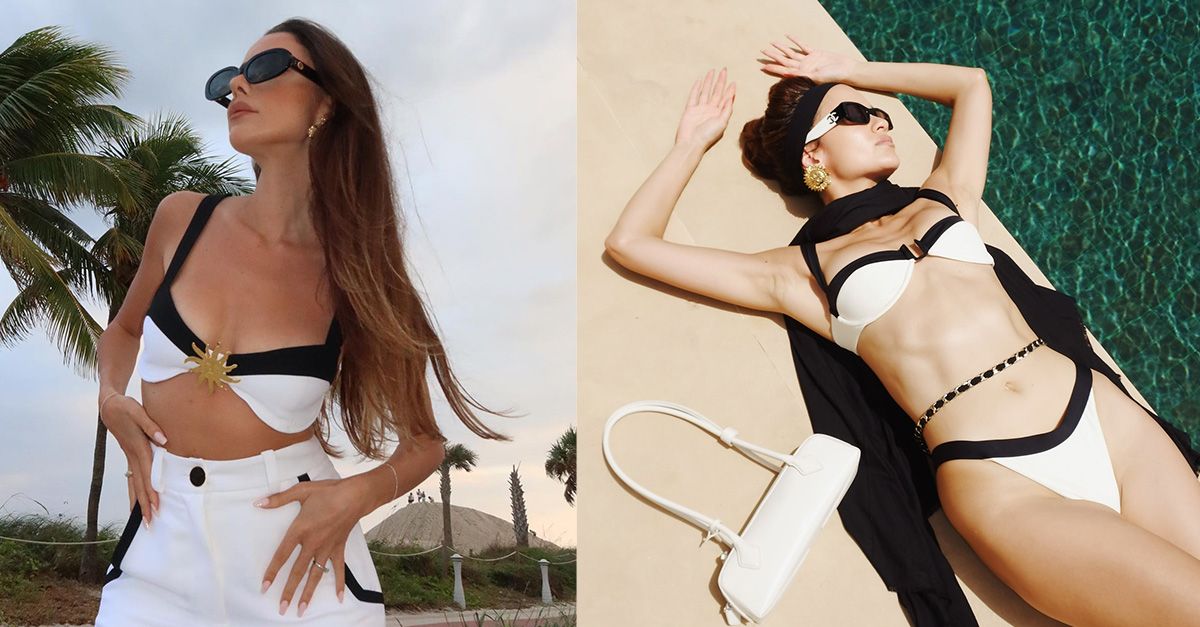 The Elegant Swim Trend French and Italian Women Wear to Look Rich