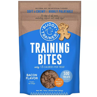 a bag of dog training treats